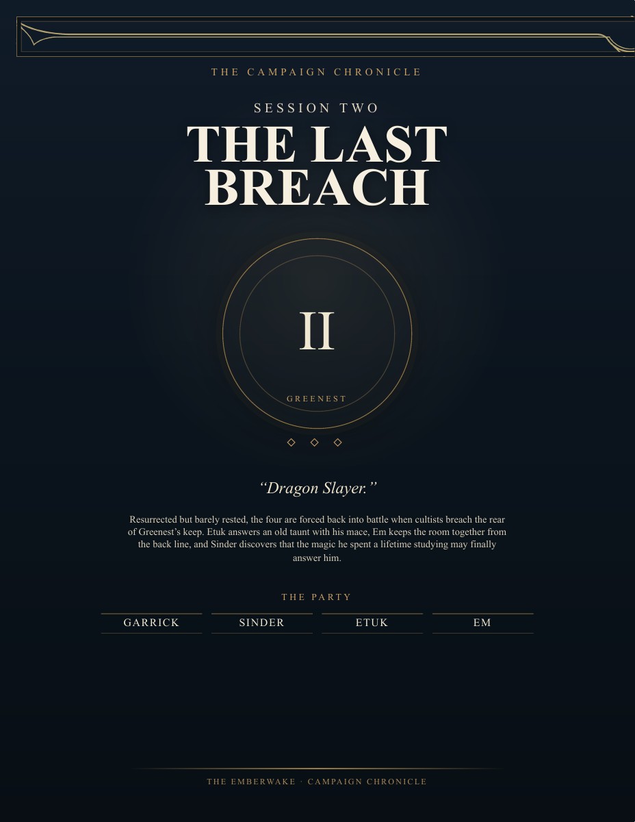 Cover of The Last Breach